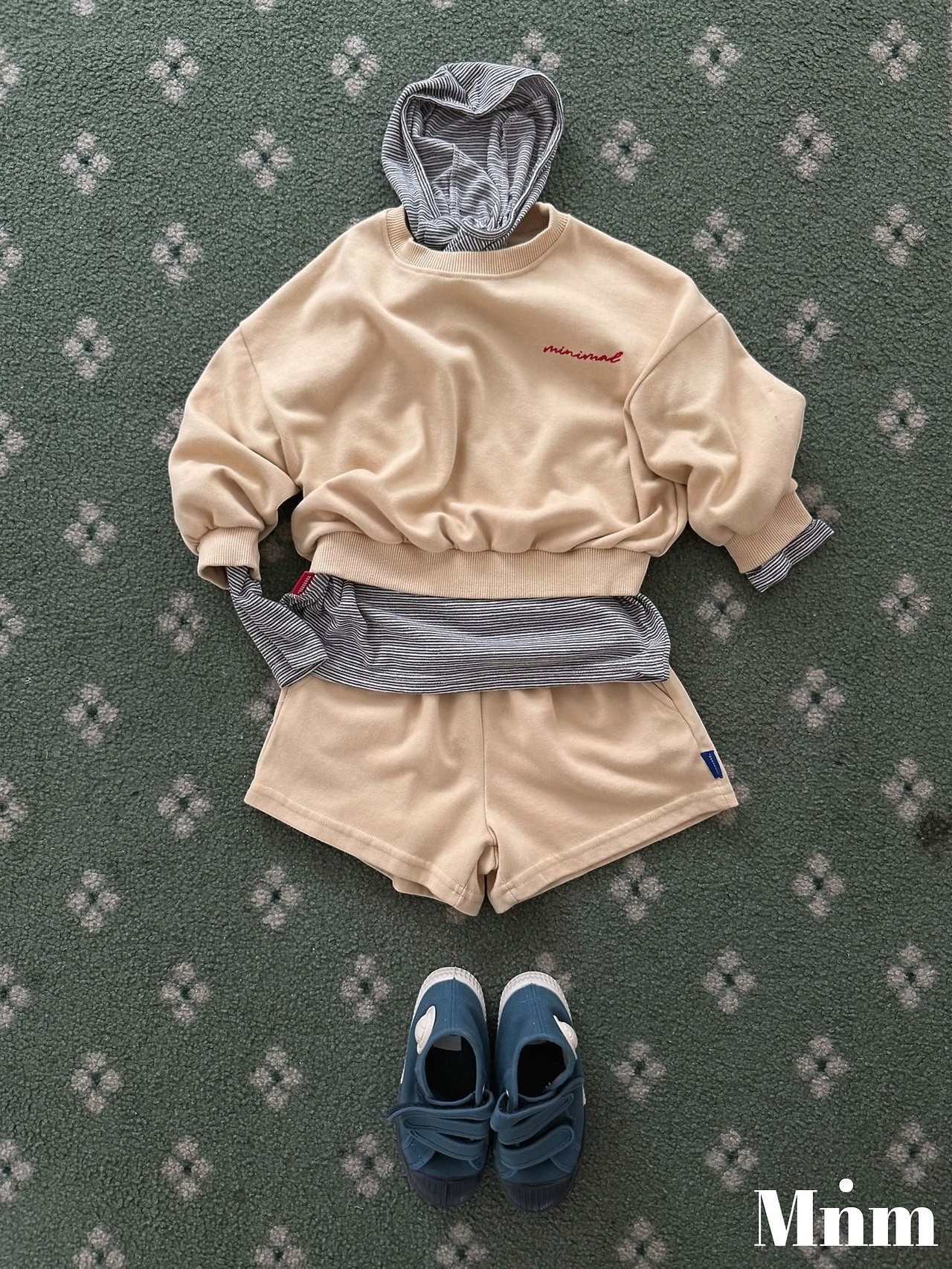 Mnm | Striped Hoodie