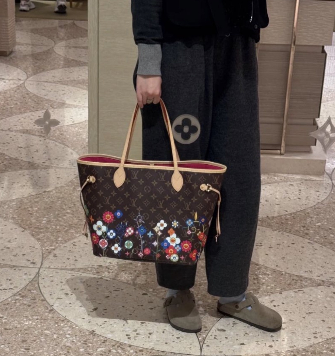 Louis Vuitton 村上隆限量絕版Neverfull