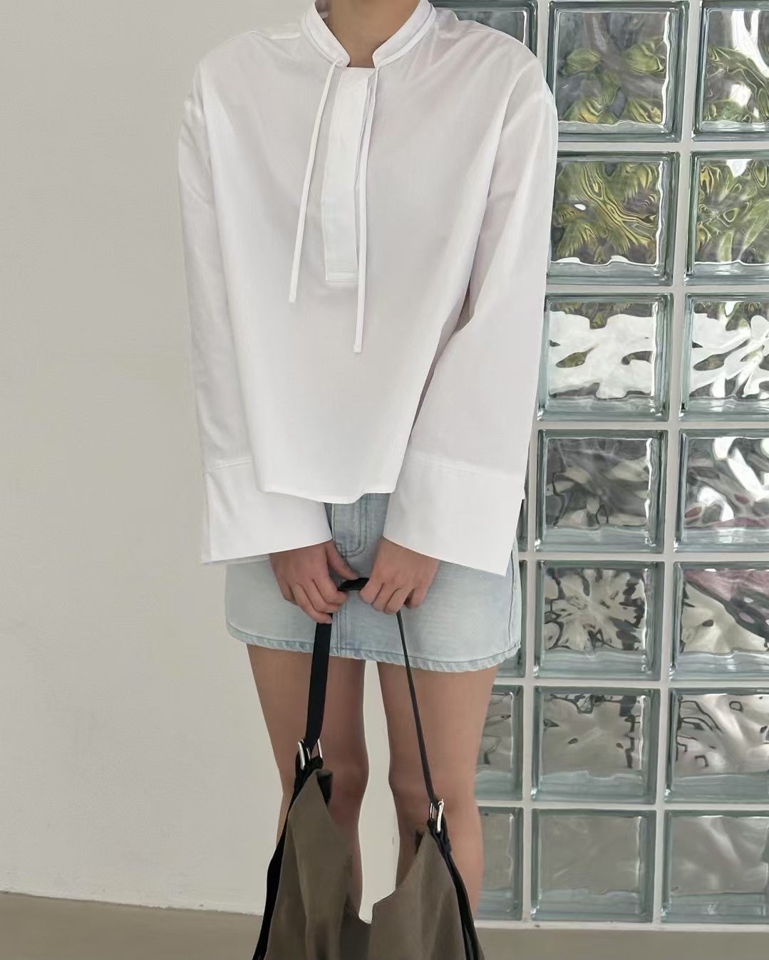 DL OY 短企領帶子恤