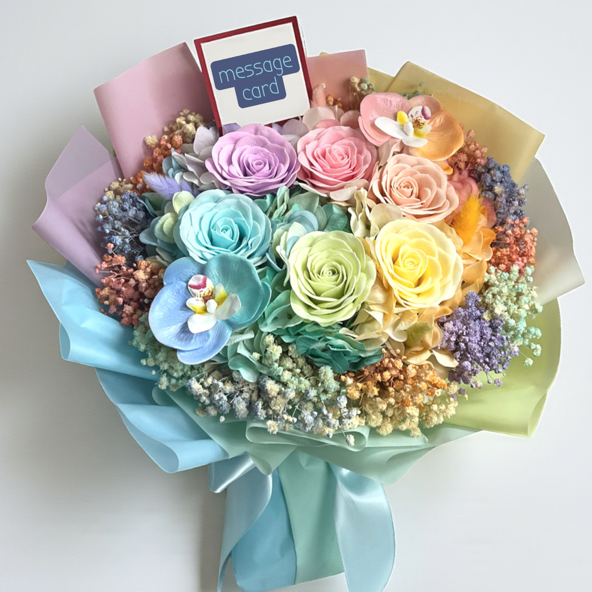 👉🏻乾👈🏻創意花束丨生日花束丨度身訂造花束丨心意花束丨畢業花束丨情人節花束丨情人節花束推介丨彩虹花束