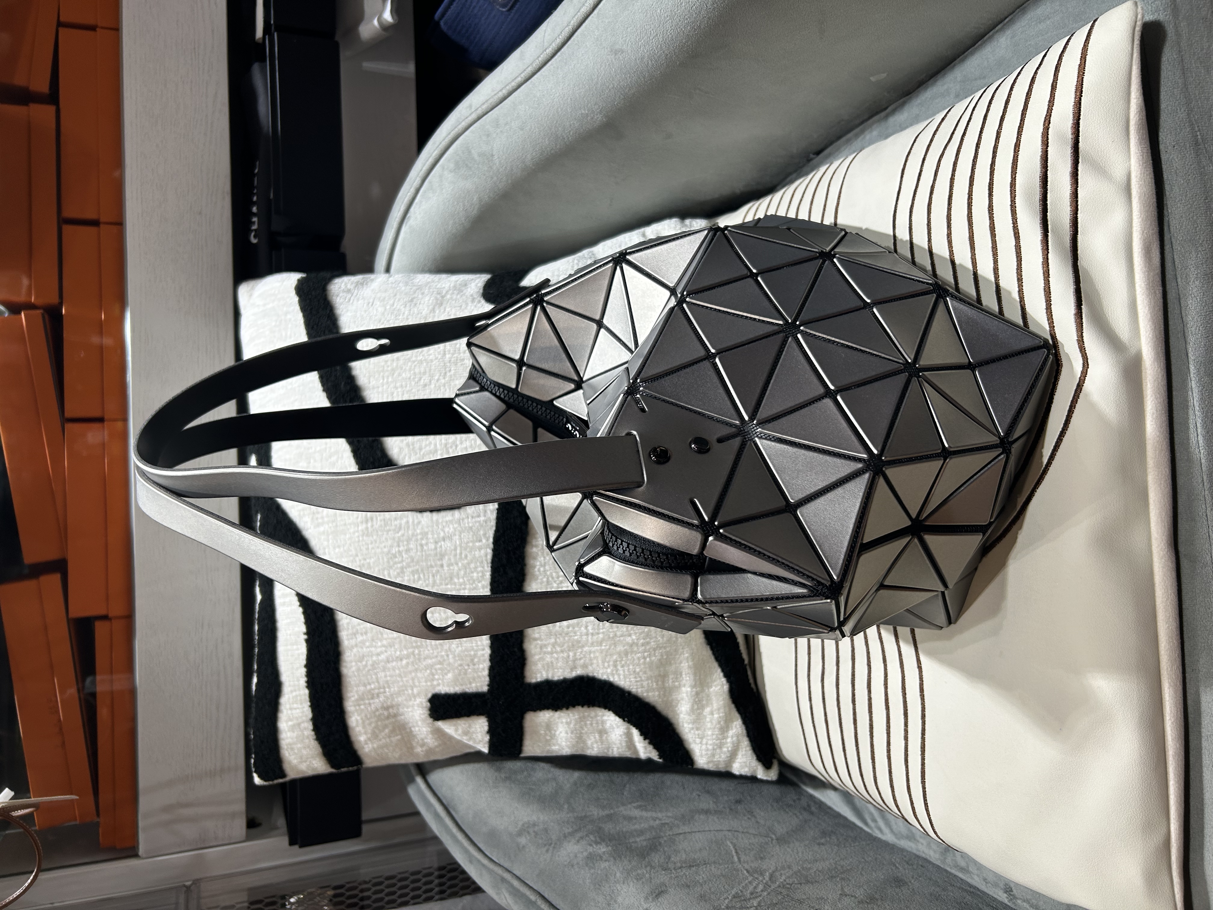 Issey Miyake Bao Bao Boston Bag 100%Authentic, 98%New ☑️Dust bag