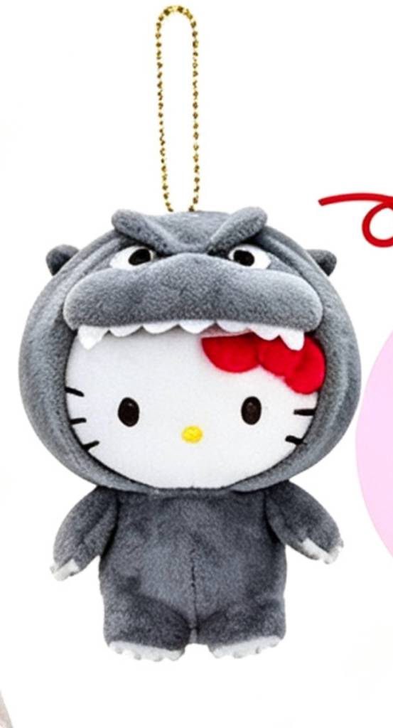 ［8月頭到貨］SANRIO x GODZILLA  聯名哥斯拉公仔掛飾