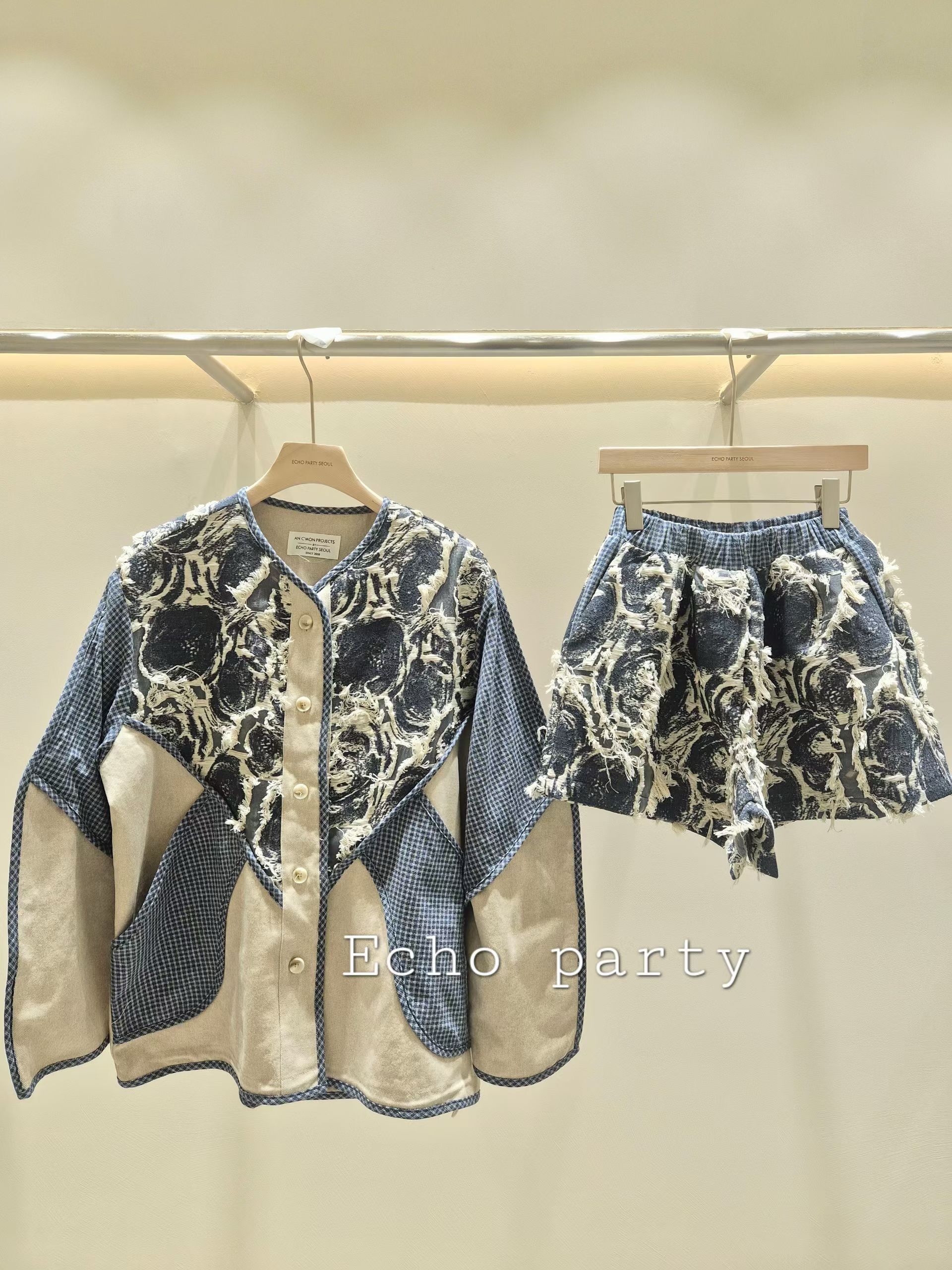 (2026FW) ECHOPARTY - JACKET & SHORTS