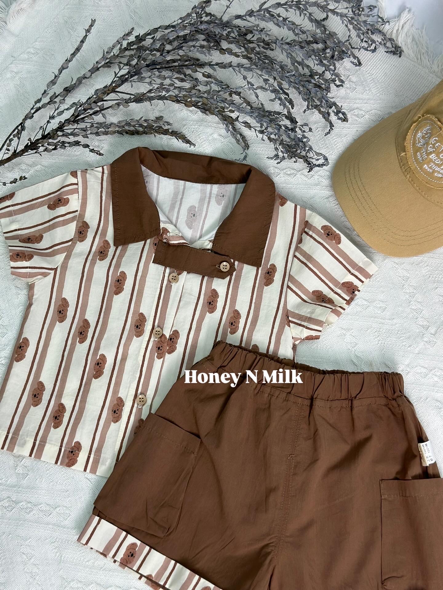 Brown Puppy Set Wear