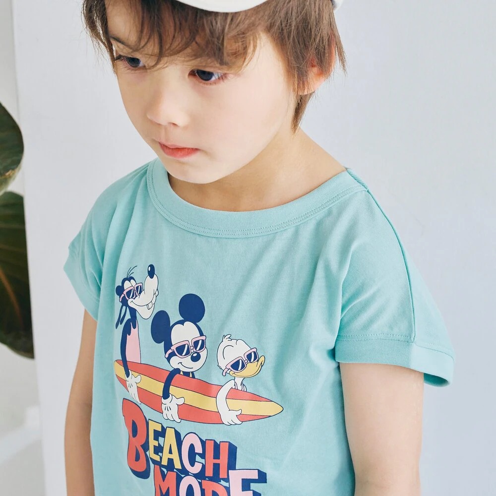 【⭐訂購⭐】 🇯🇵日本直送🌀#Disney 接觸冷感法式袖 tee 🌀 [PLFA-0005] [260703]