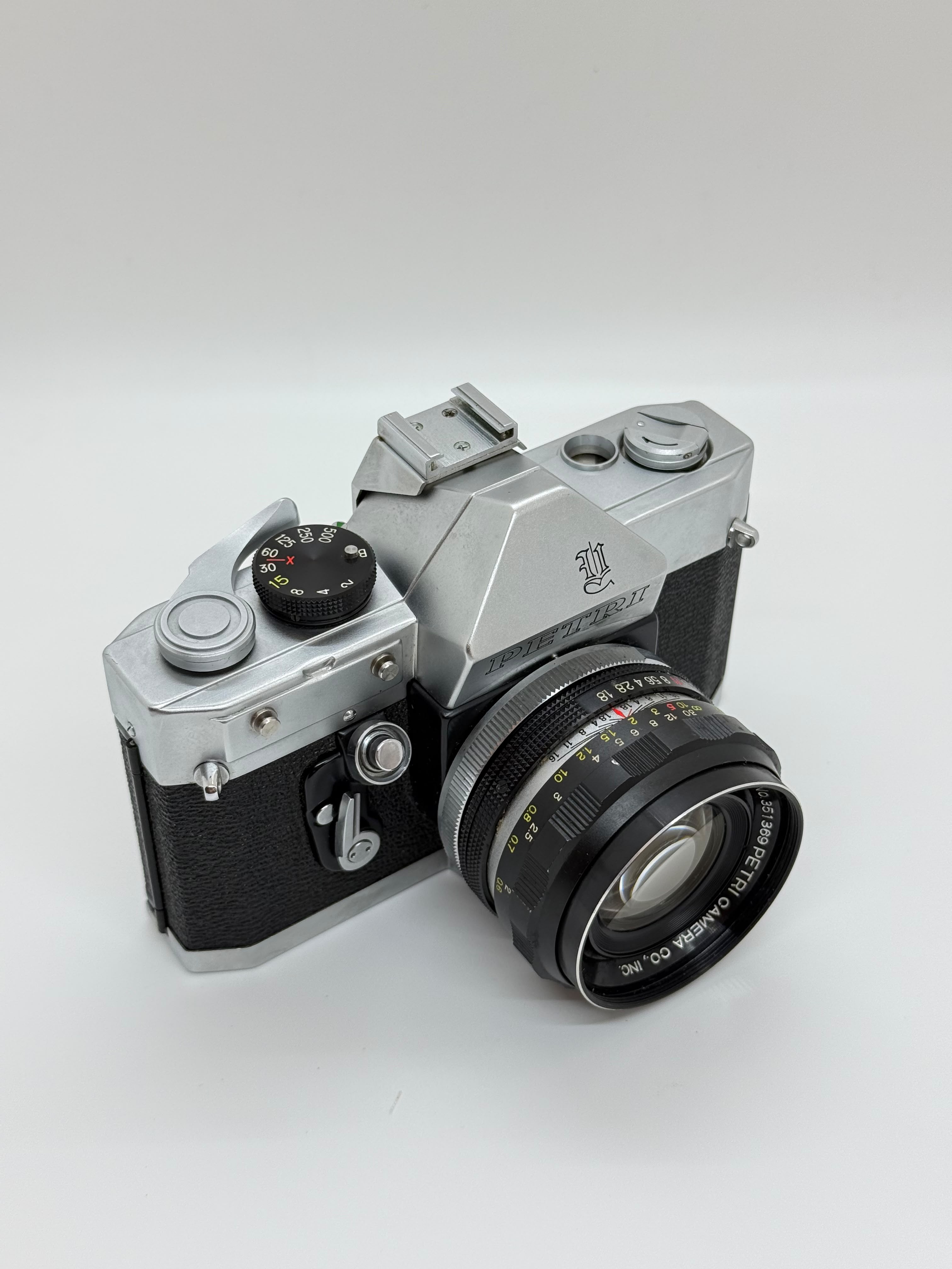PETRI VI 55mm f/1.8 Lens 菲林單反相機 連鏡頭