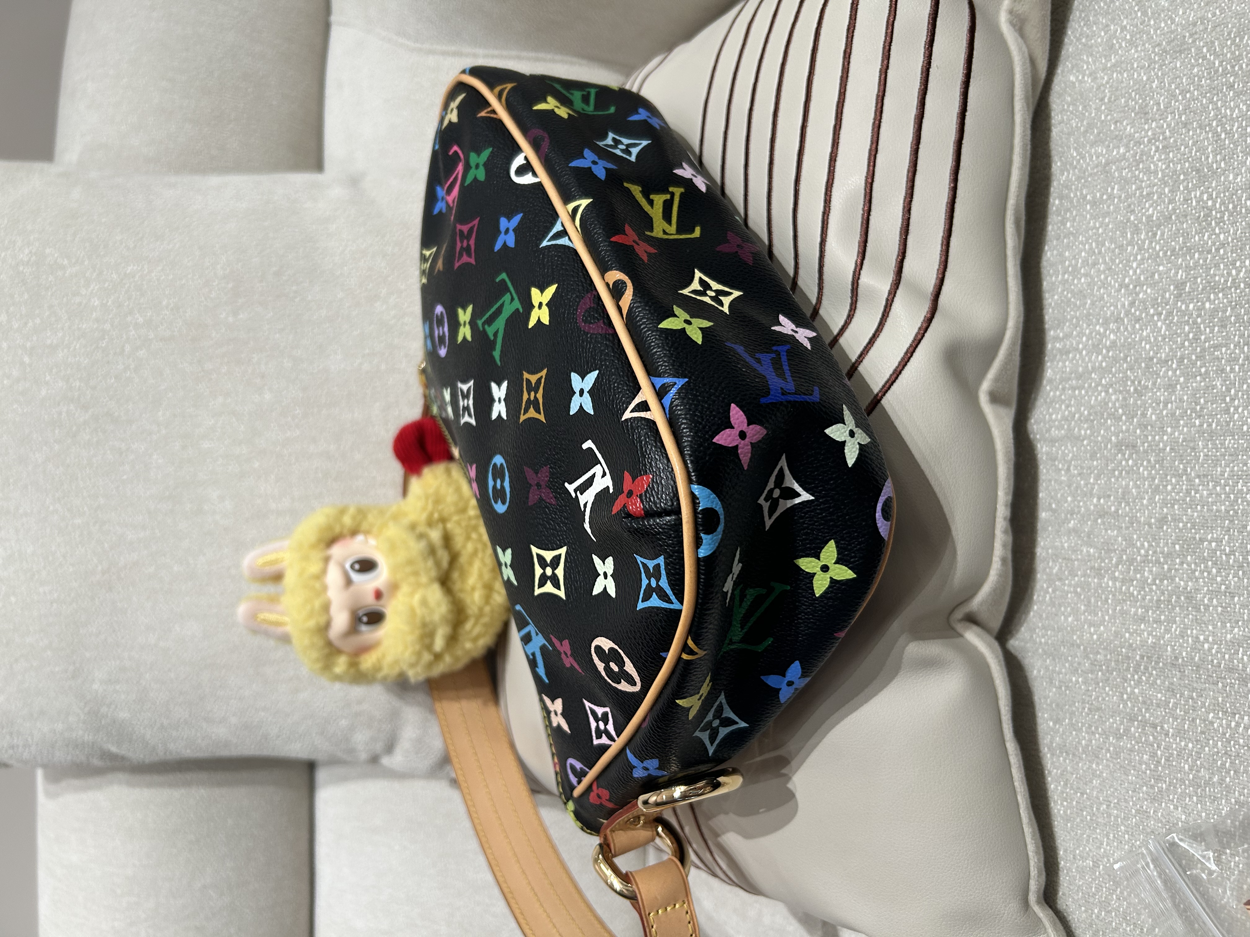 Lv Lodge PM 村上隆Shoulder Bag M40054 限量版珍藏,100%Authentic , 未使用品 ✅Dust bag ✅box  