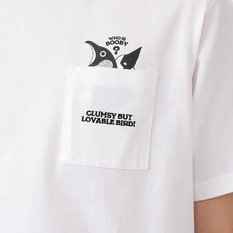 預訂 Chums I'm a Booby Bird Pocket 短袖Tee [貨號26A443]