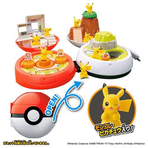 🆕【⭐訂購⭐】🇯🇵日本直送 🌀#Pokemon MonColle 收藏系列：擴充！精靈球公園（寶可夢30週年紀念套裝）🌀 [ELJD-0303][261130]