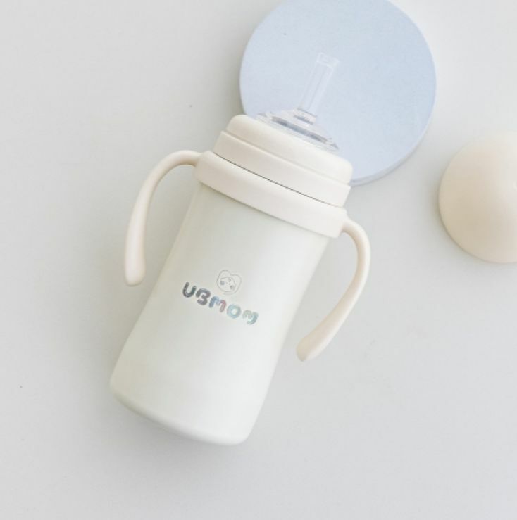 UBMOM 粉彩色系316不銹鋼保溫吸管杯220ml