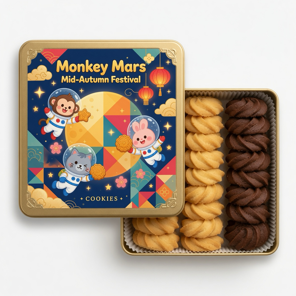 台灣直送  Monkeymars 火星猴子中秋團