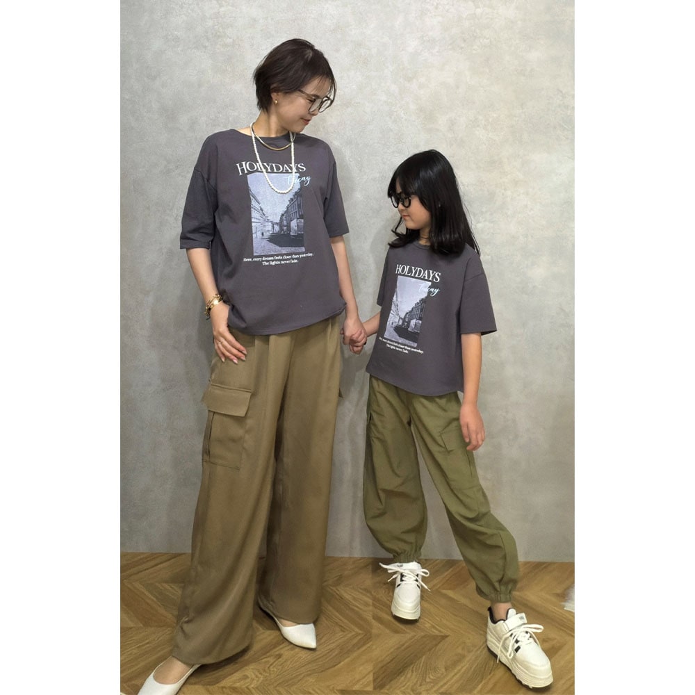 🆕【⭐訂購⭐】🌀 🇯🇵 日本直送 ❣️#親子裝❣️GITA 簡約 束腳工裝褲 🌀 [ELDA-0097][260510]