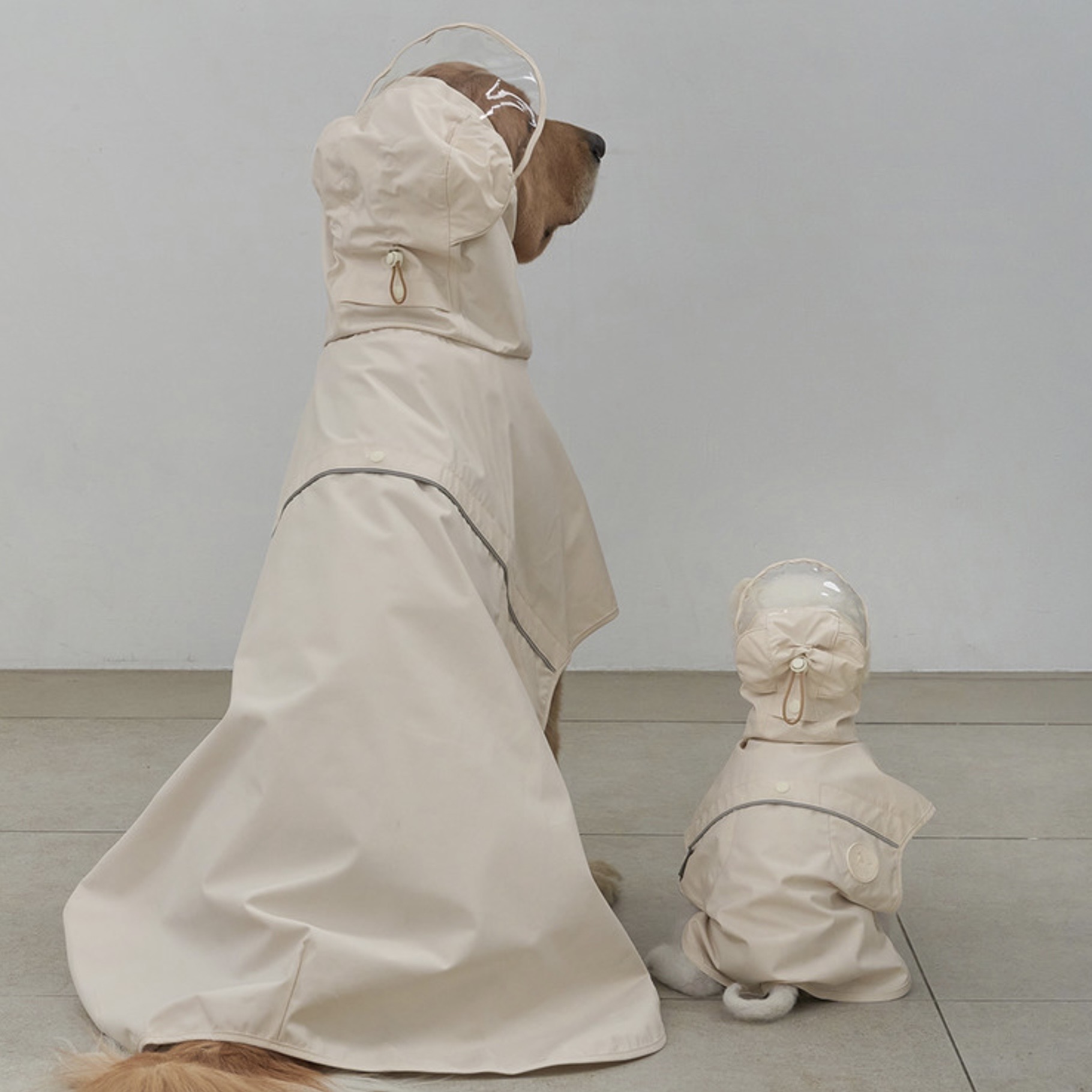 *SuperPet🇰🇷狗狗主人親子裝 雨衣-狗狗雨衣