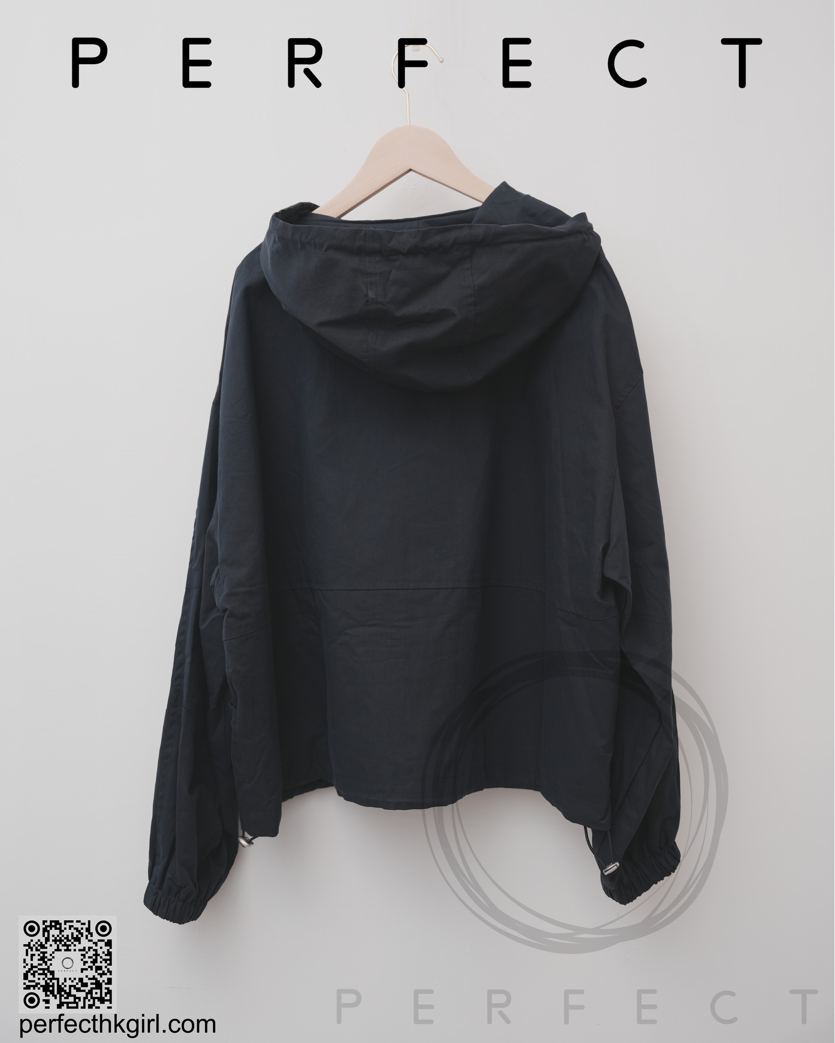 J0027_動感文青拉鍊外套 (文青藏藍色）