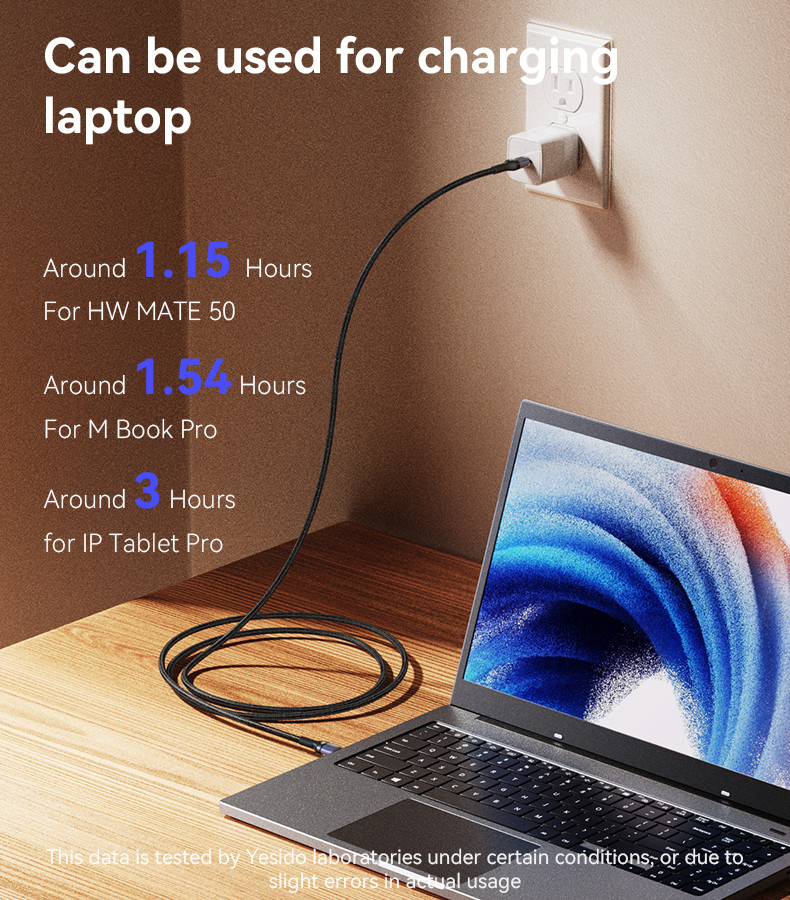 Yesido Dual Type-C Cable CA166