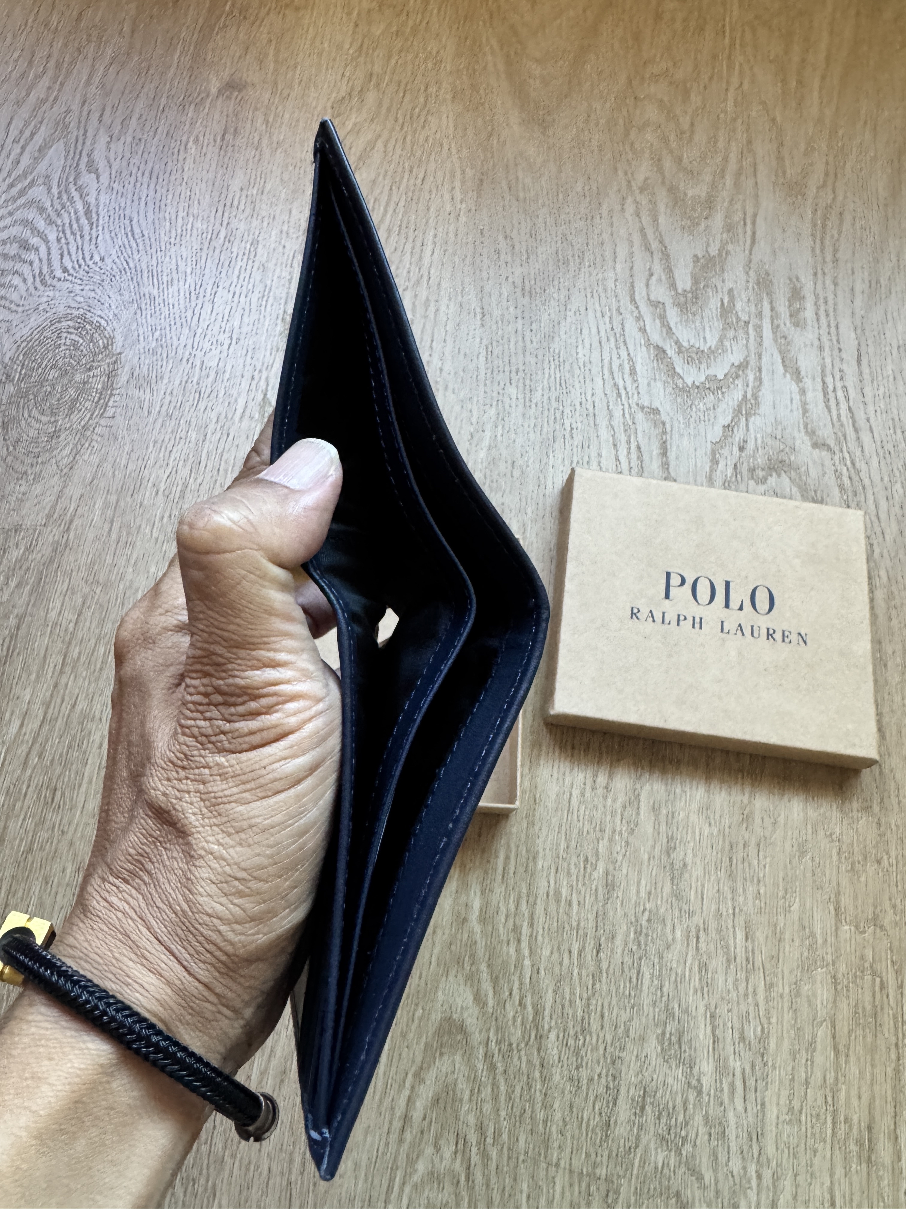 Polo Ralph Lauren藍色熊仔銀包 (香港現貨)