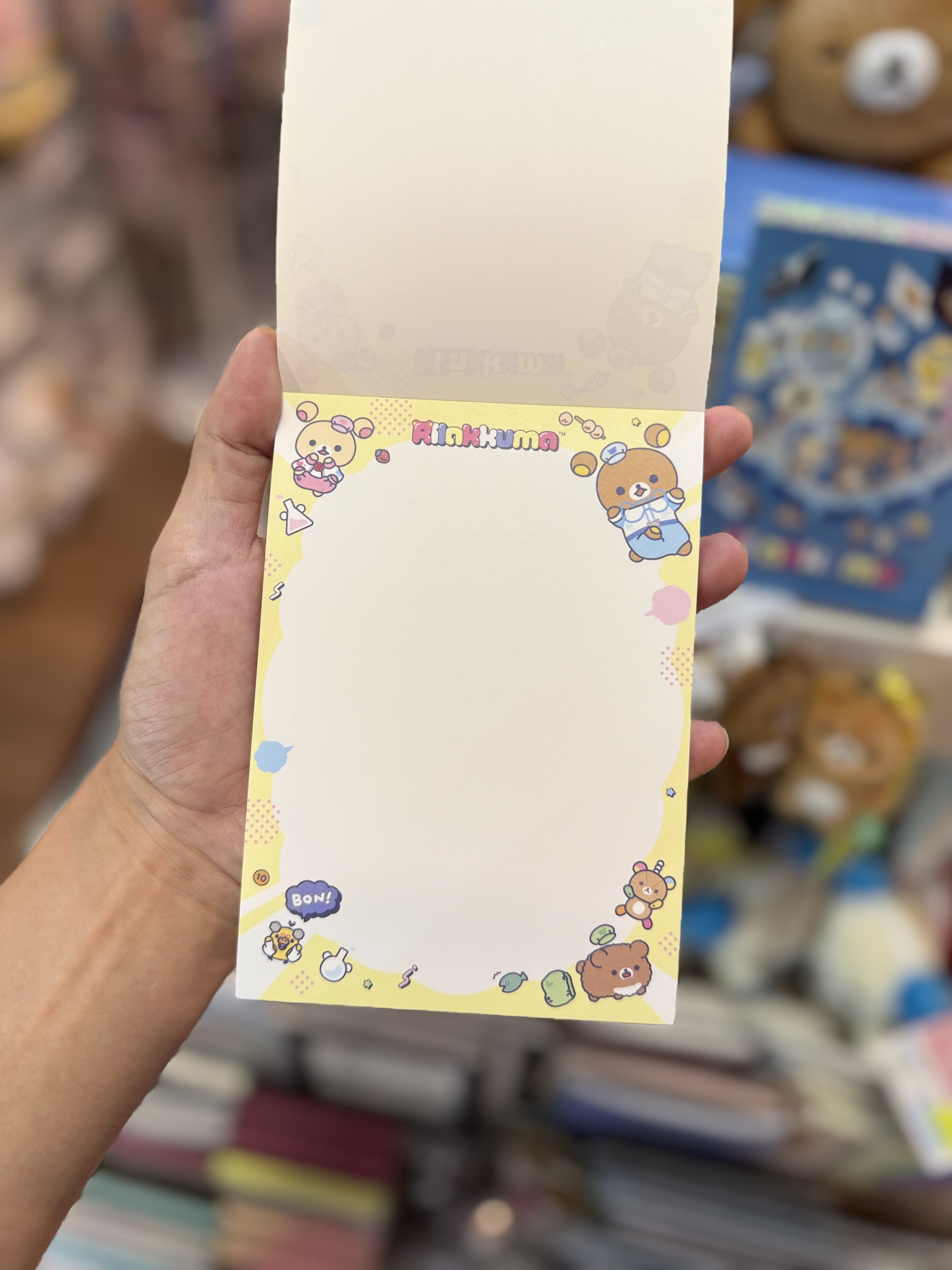 《現貨》全新rilakkuma 實驗室系列memo簿