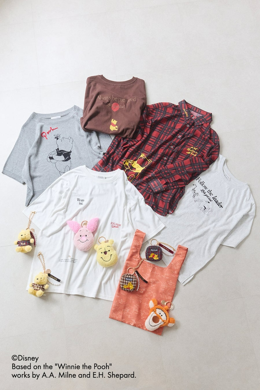 🌸 【預訂】Pooh 公仔掛飾 - Green Parks x Pooh 