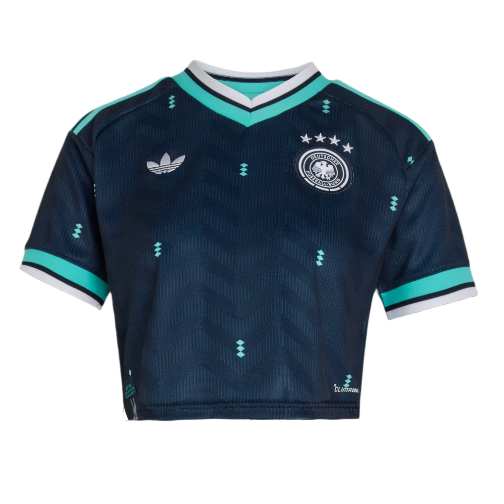 🌊海洋氣息 Adidas Germany 德國 2026-27 女裝作客短袖球迷版球衣 (可加印字章) KE8080