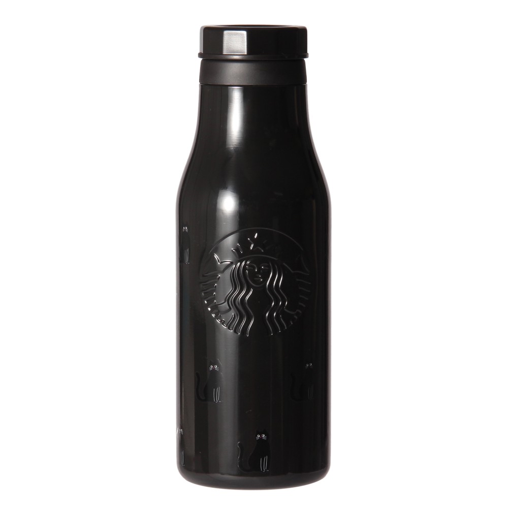 🎀【預訂】Starbucks JP MOON LIGHT HALLOWEEN 不鏽鋼黑色夜光保溫杯 473ml