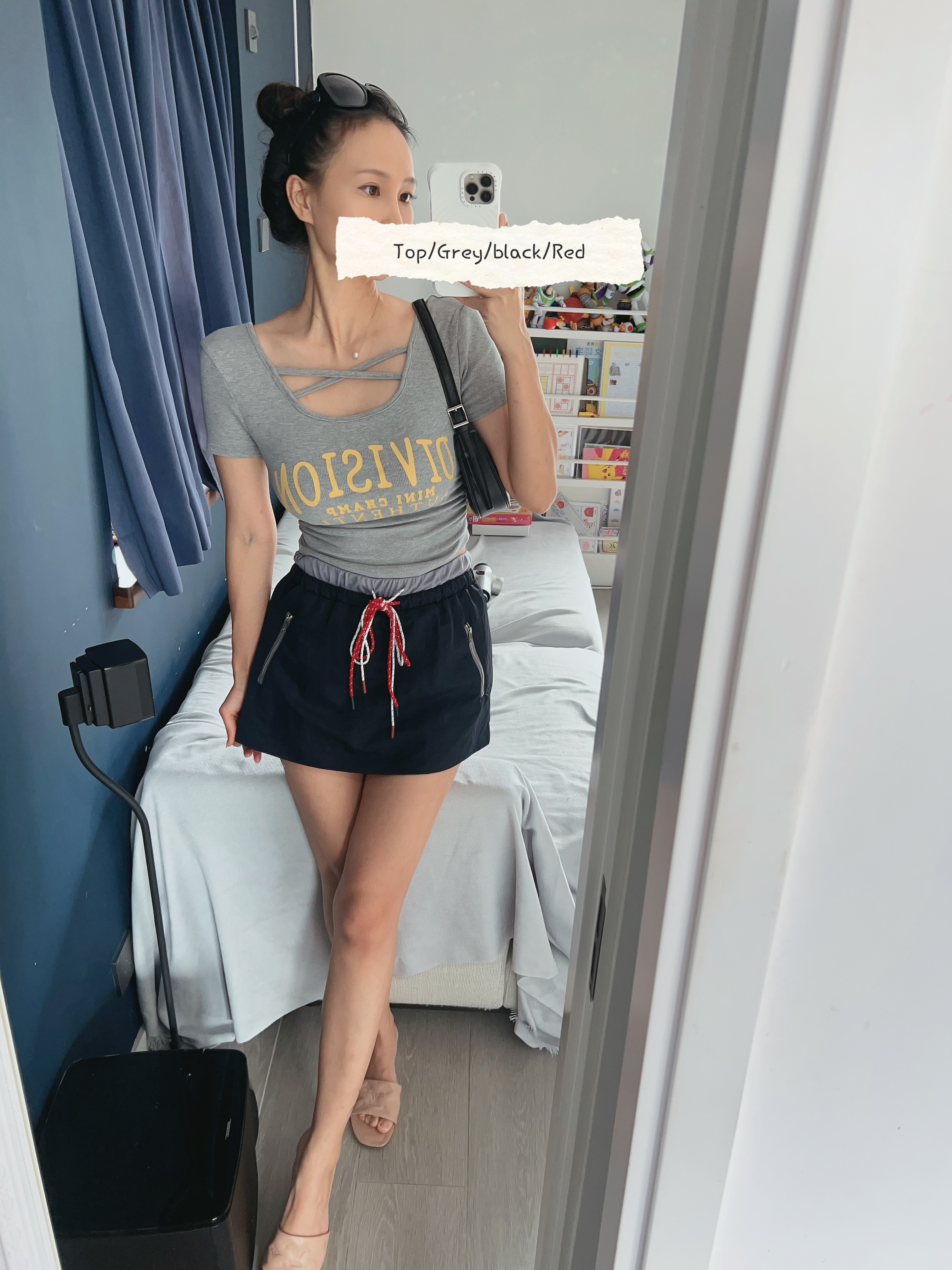 🇰🇷 超彈力修身Top ( 3色入）🛒現貨