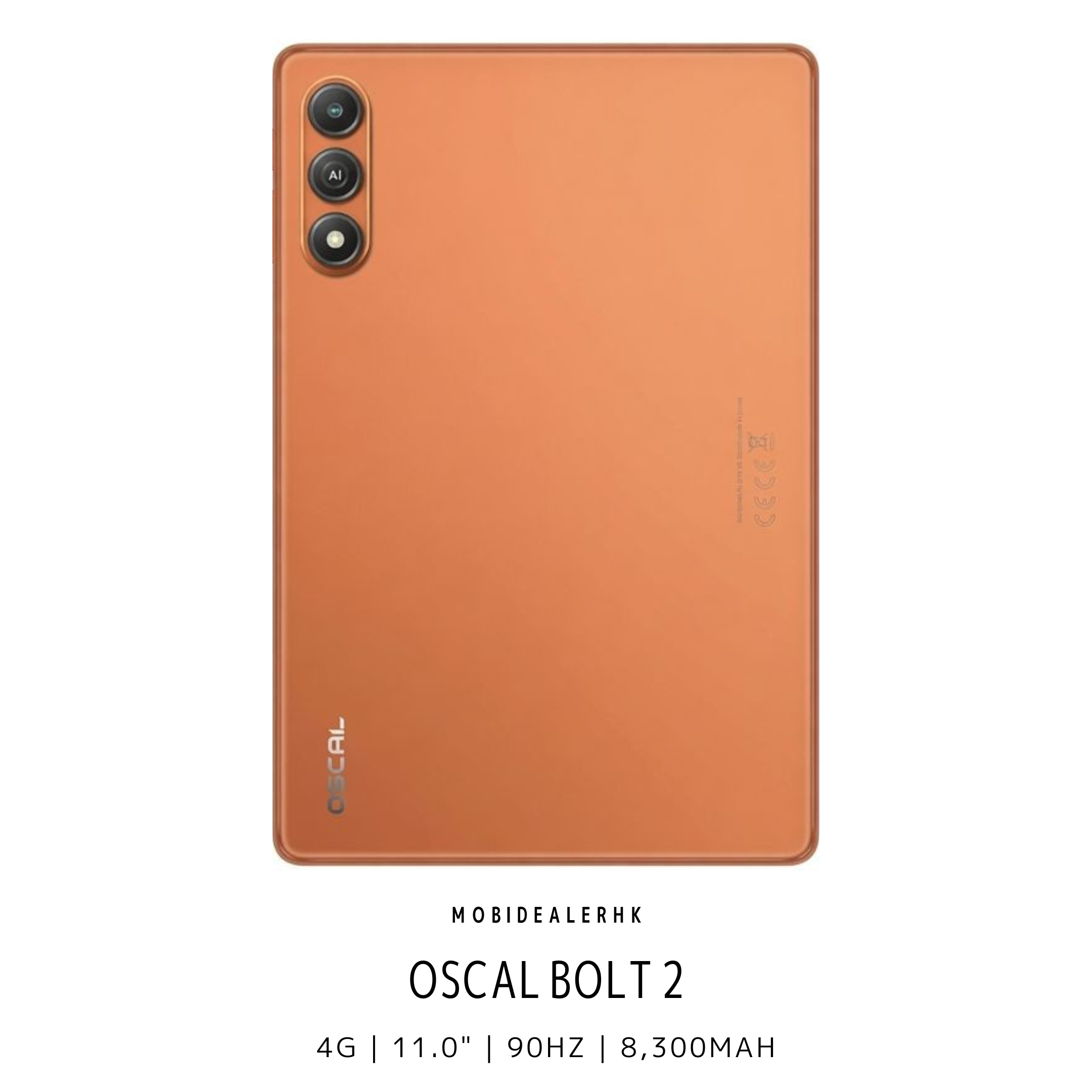 Oscal Bolt 2 | 4G | 平板電腦 | 11.0" | 90Hz 護眼大屏 | 8300mAh 大電池