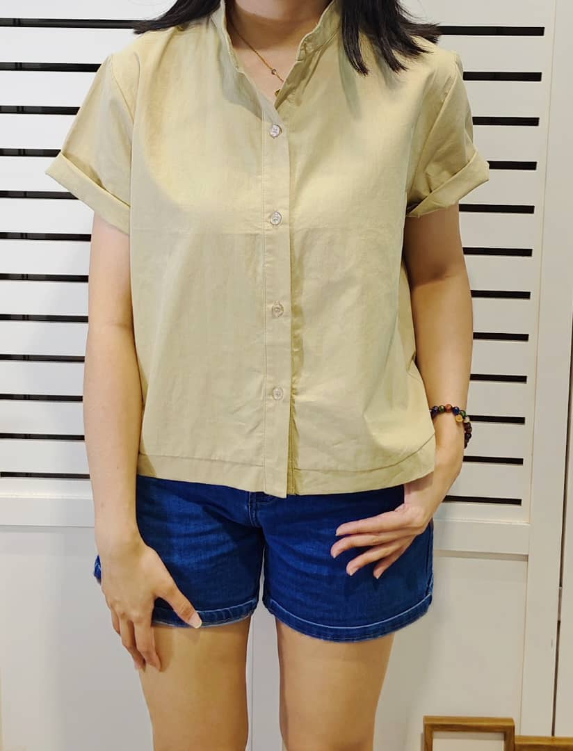 LY1538 Tailor Design Short Sleeve Shirt