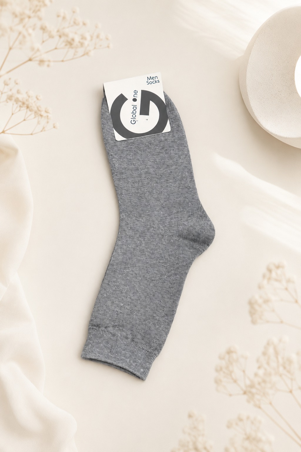 Korean Classic Business Men's Mid Crew Socks