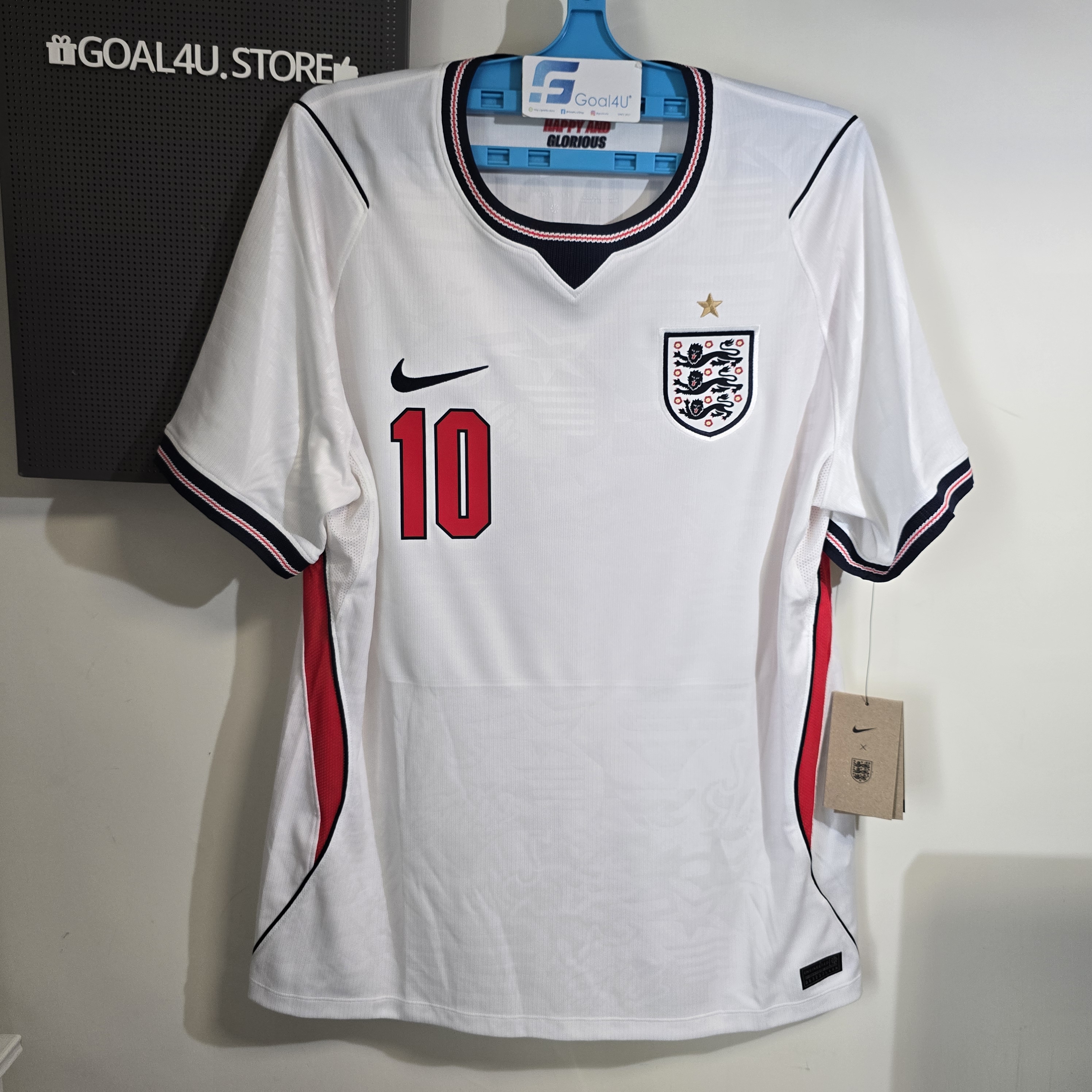 #部分碼現貨 三獅軍團新章 Nike England 英格蘭 2026-27 主場球迷版球衣 (可加印字章) IB5290