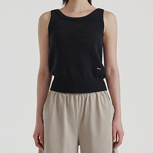 Lee Chung-ah's Pick 預購_FFWSSW003 Lua Sleeveless Knit Cover-up by front2line