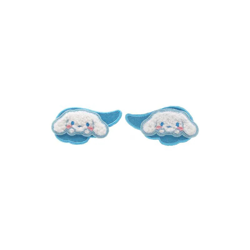 對裝髮夾 玉桂狗