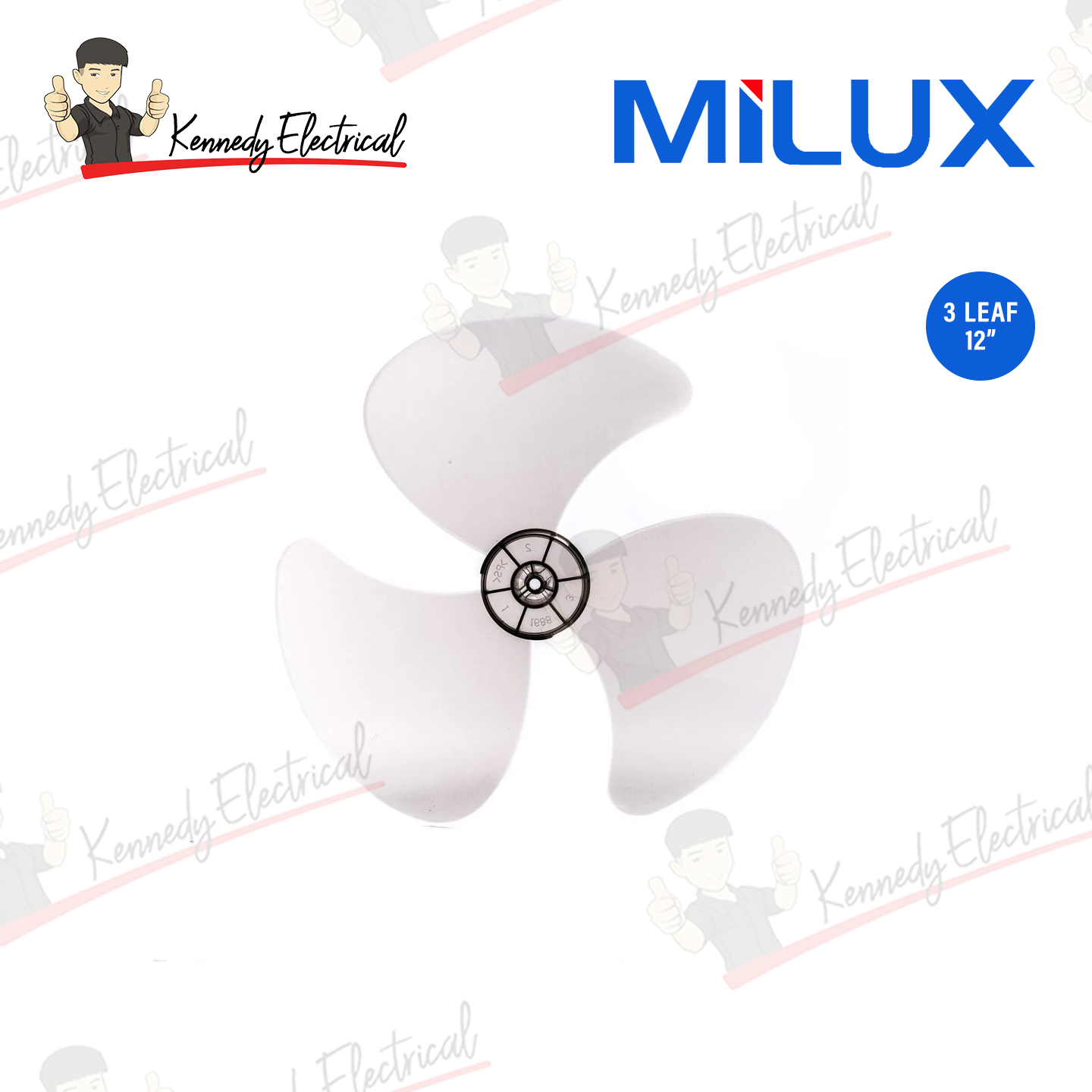 Milux 12-Inch Fan Blade (MFB-12)