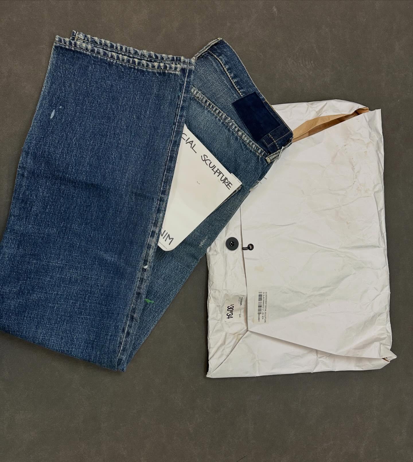 visvim 01.2D17 size L30 W34 全新HKD 6000 長110cm 腰45cm