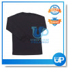 T-SHIRT Round Neck Lengan Pendek & Panjang Hitam / 100% COTTON SHIRT / HIGH QUALITY BLACK T-SHIRT/ Round Neck T-Shirt Sleeve