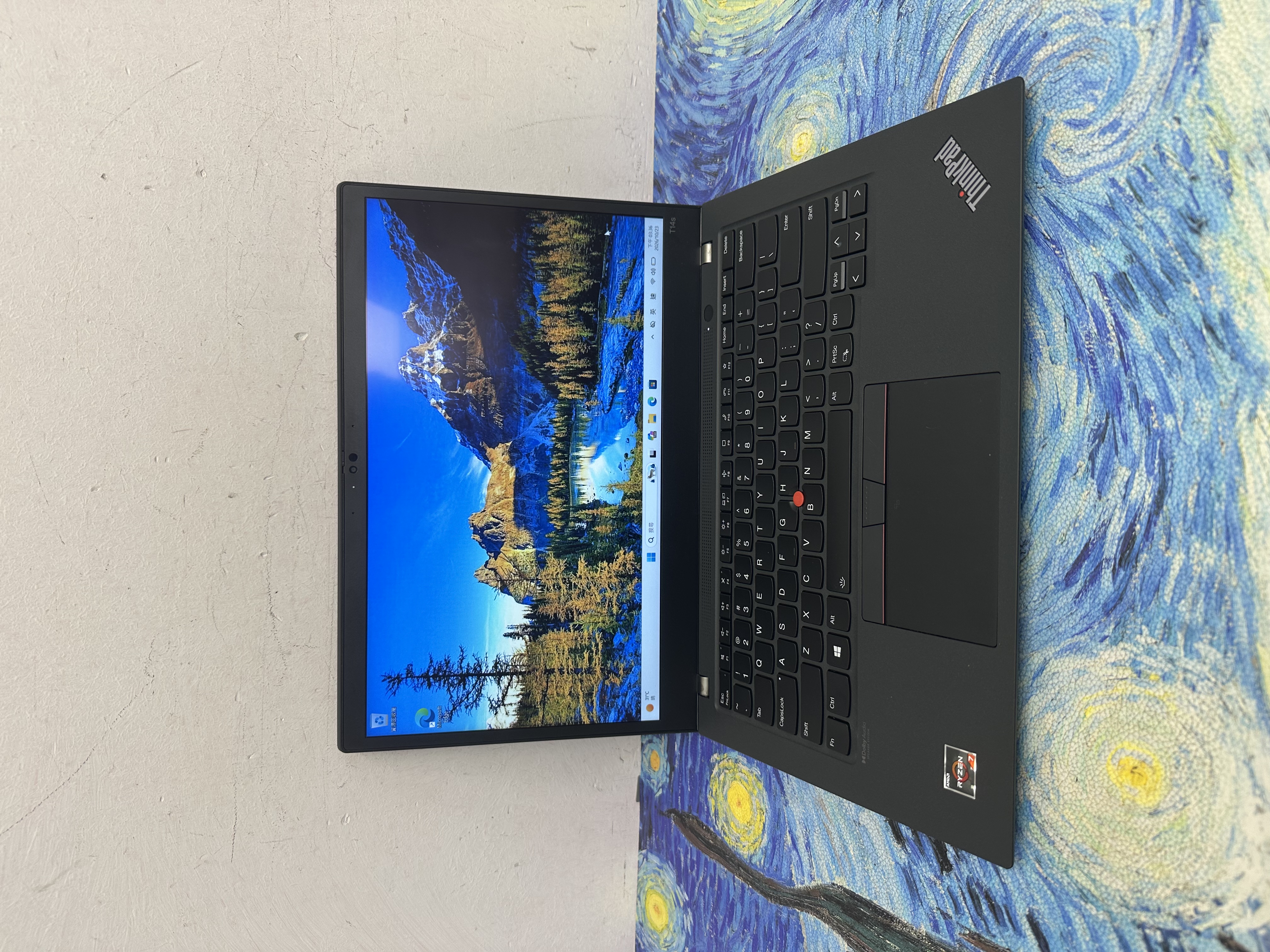 #6260 Lenovo ThinkPad T14s AMD Ryzen 7 Pro 5850U /16GB Ram/512GB SSD/1080p/ 8秒開機/WIFI 6⚡️/ Laptop / Notebook / Gaming / PC/ Touch Mon / Monitor/ YouTube / Netflix / Movie 