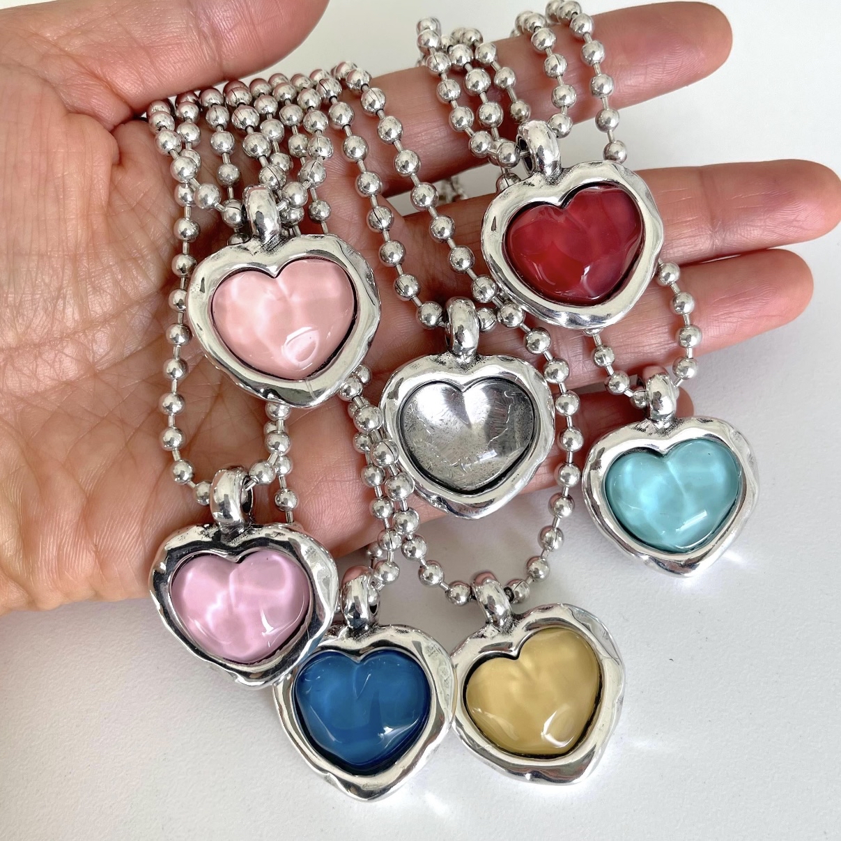 🇪🇸Otro Accesorio Summer Heart Necklace 