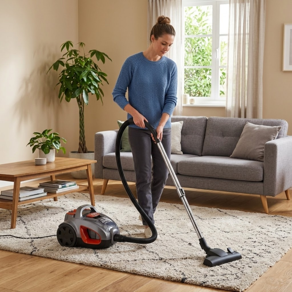 EuropAce 2000W Super Cyclone Vacuum Cleaner EVC 3201W QU 