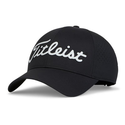 TITLEIST PLAYER TECH CAP  輕爽運動帽- 黑