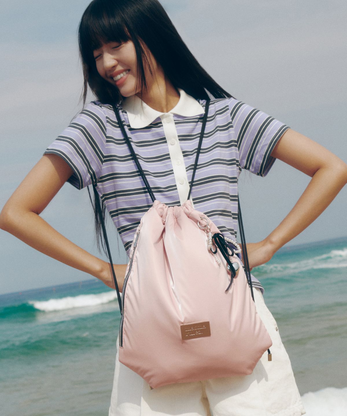 🇰🇷訂購｜Masmarulez｜304 Gym sack string bag  3色