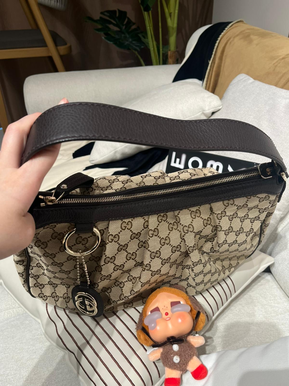 Gucci hobo gg Hobo bag  100%Authentic ,98%new✅dust bag 