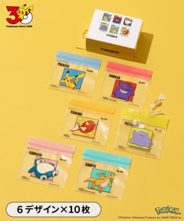 ✨連線商品需補運費✨日本 3COINS x Pokemon 30週年 密實袋及儲存袋
