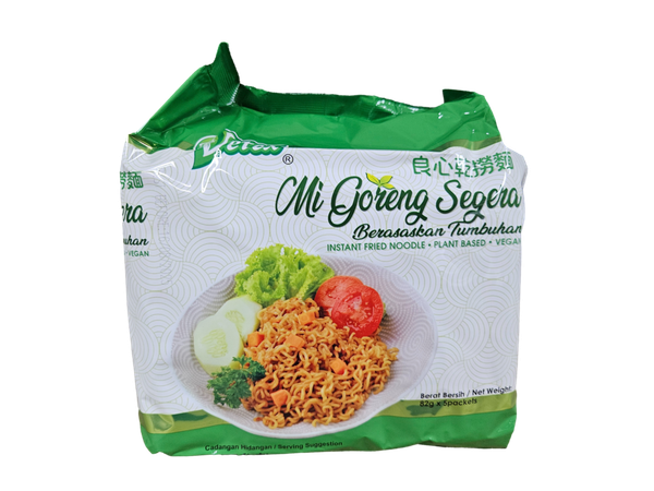 Vetex 良心乾撈麵(全素) (82g x5包) 410g/ Vetex Plant Based Mi Goreng Segera (Vegan) (82g x 5包) 410g 