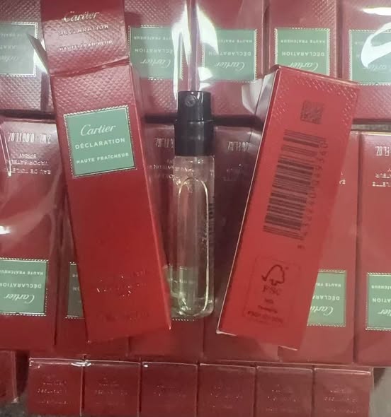 巴黎專櫃Cartier香水2ml*12