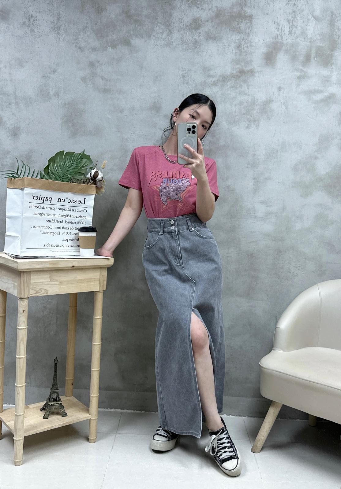 P11 洗水棉鷹Tee
