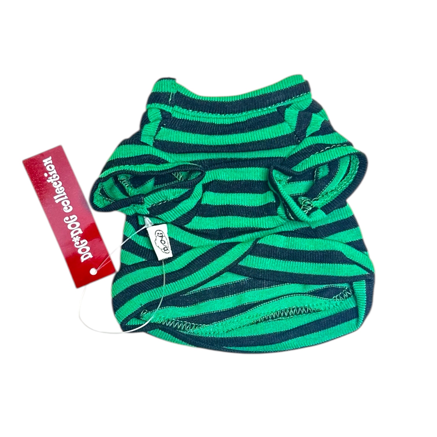 S585GN 條子有袖TEE(綠色) TEE with striped sleeves (green)