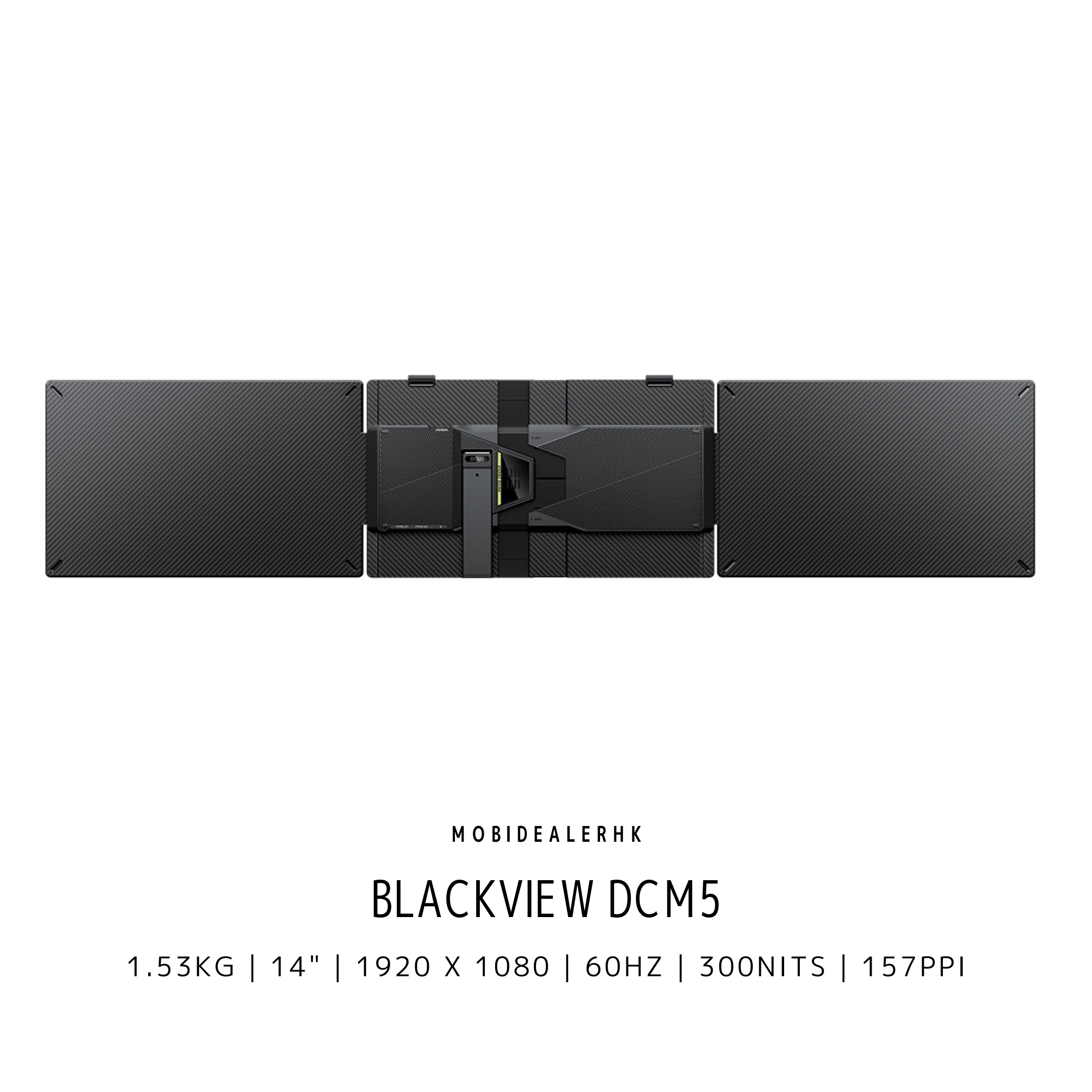 Blackview DCM5 | 便攜式螢幕 | 14" | FHD | 60Hz | 300 Nits | 157 PPI | 1.53kg