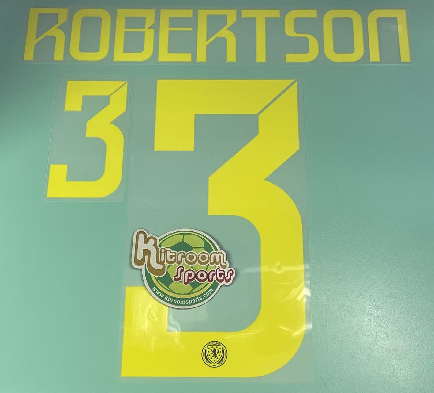 2024 Scotland Home Nameset #3 ROBERTSON