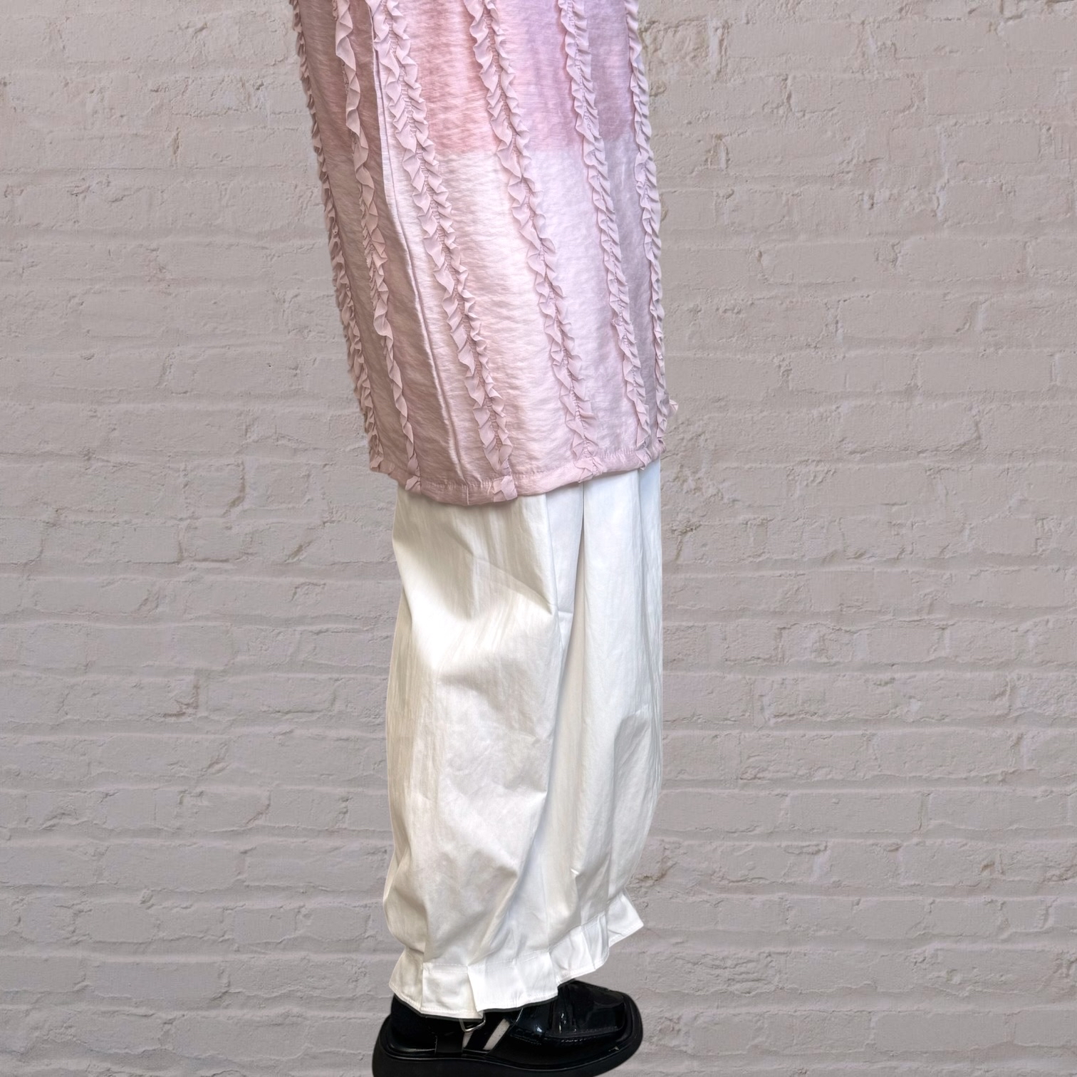 221143 立體荷葉邊連身裙