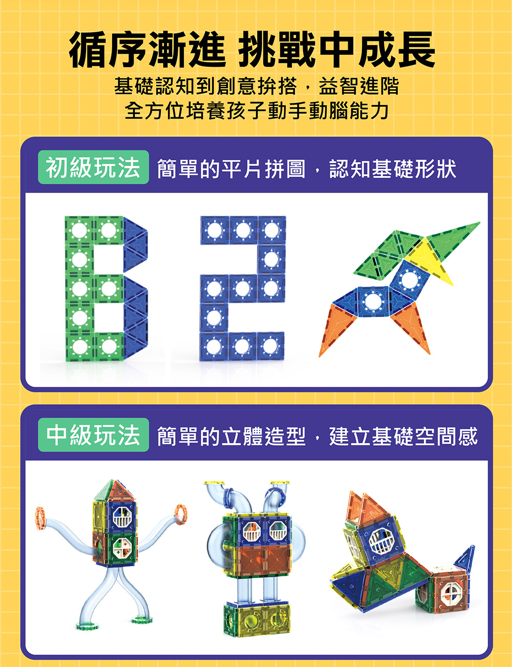 🔸預購貨品🔸FOOD超人創意磁力片-STEAM摩天樂園滑道滾球