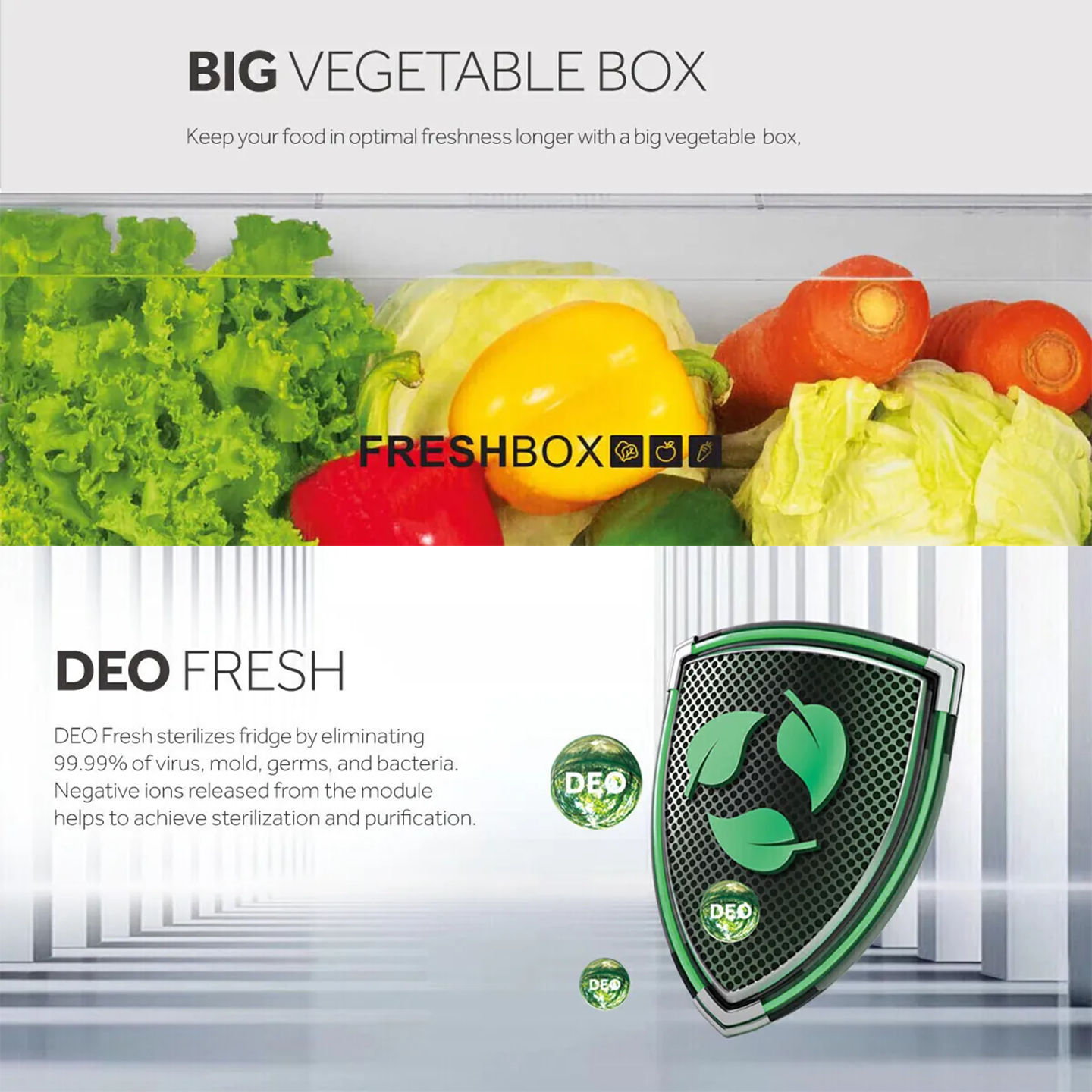 Haier 258L Inverter 2-Door Refrigerator (HRF-IV258H)